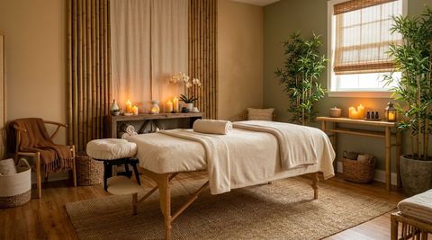 Illustration of Moon spa massage, massage spa in Columbus, GA